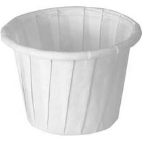 Solo Treated Paper Souffle Portion Cups - 0.75 fl oz - 20 / Carton - White - Paper | Bundle of 5 Cartons