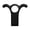 Black, variant on Home Ventilation Skylights Opener Hook for Roof Window Access, 3 in 1 Lightweight Plastic Hook Head Tool with Center Hold