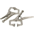 thumbnail image 3 of 2pc 5" / 125mm Mini Locking Adjustable C Clamp Fastener Welding Mole Grips, 3 of 3
