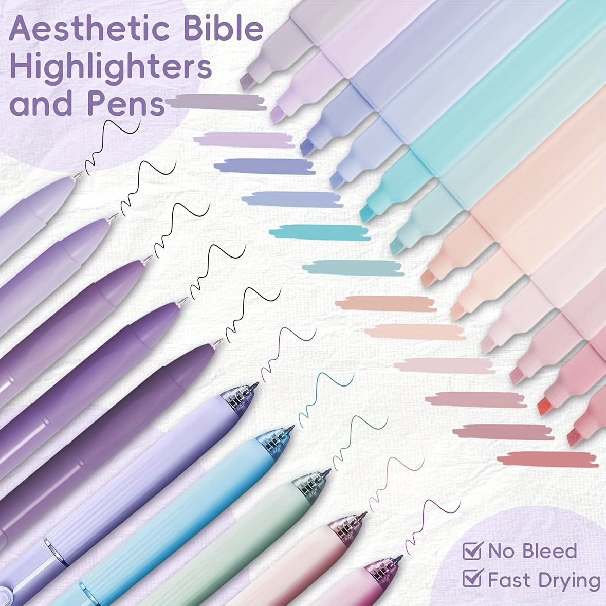 Bible Study Supplies Journaling Kit for Women, Bible Study Kit Includes Prayer Journal, Emergency Card, Highlighters, Tabs & More for Journaling. Great for Christian Gifts Scripture Study