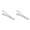thumbnail image 4 of Pinza para alimentos Cateissary de acero inoxidable Plata 13x2.8 cm 2Conjunto, 4 of 6