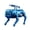 Blue, variant on Primegos Wind-up Mechanical Dog Walking Toy, Stress Anxiety Relief Robot Dog Desk Toy, Interactive Clockwork Dog Toy for Kids Adults