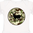 thumbnail image 4 of Inktastic Hunting Camouflage Deer Boys Long Sleeve Baby Bodysuit, 4 of 5