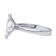 thumbnail image 3 of BERRICLE Sterling Silver Solitaire Wedding Engagement Rings 1.6 Carat Half Bezel Set Marquise Cut Cubic Zirconia CZ Ring for Women, Rhodium Plated Size 6, 3 of 6