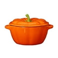 thumbnail image 1 of MasteelfCA 1pc Ceramics Craft Food Bowl Multipurpose Storage Bowl Creative Pumpkin Bowl, 1 of 7