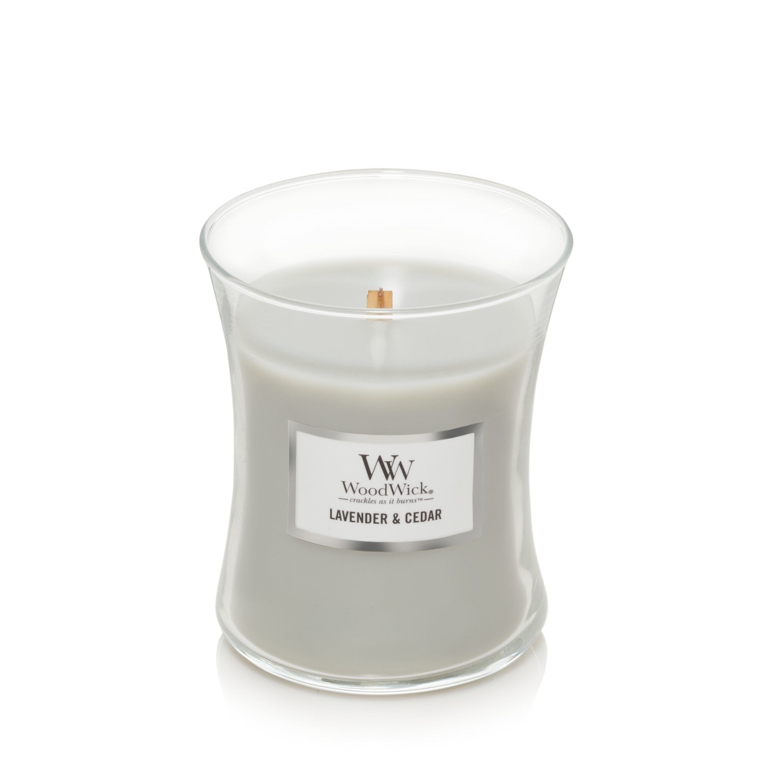 Frosted White 9oz Wood Wick Candle- Fragrance Free – Coastal Candle Co.