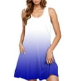 thumbnail image 2 of Neewe Robe d'Été Classique Sans Manches à Bretelles, Ample, Décontractée, Longueur Genou, pour Femmes 2026, 2 of 5