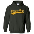 thumbnail image 4 of Green Bay Baseball Script - Hometown Pride, Pitcher Hoodie - 3X-Large - Forest, 4 of 6