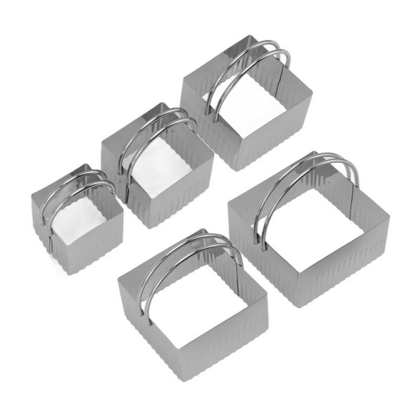 Molde para galletas, 5 piezas de cortadores de galletas, juego de cortadores de galletas, cortadores de galletas diseñados meticulosamente