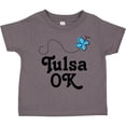 thumbnail image 3 of Inktastic Tulsa Oklahoma Butterfly Boys or Girls Toddler T-Shirt, 3 of 5
