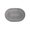 Dark Gray Oval, variant on KGJQ Bohemian Placemat, Rustic Round Oval Placemat, Heat Insulation Table Mat, Dining Table Protector Trivet for Hot Dishes