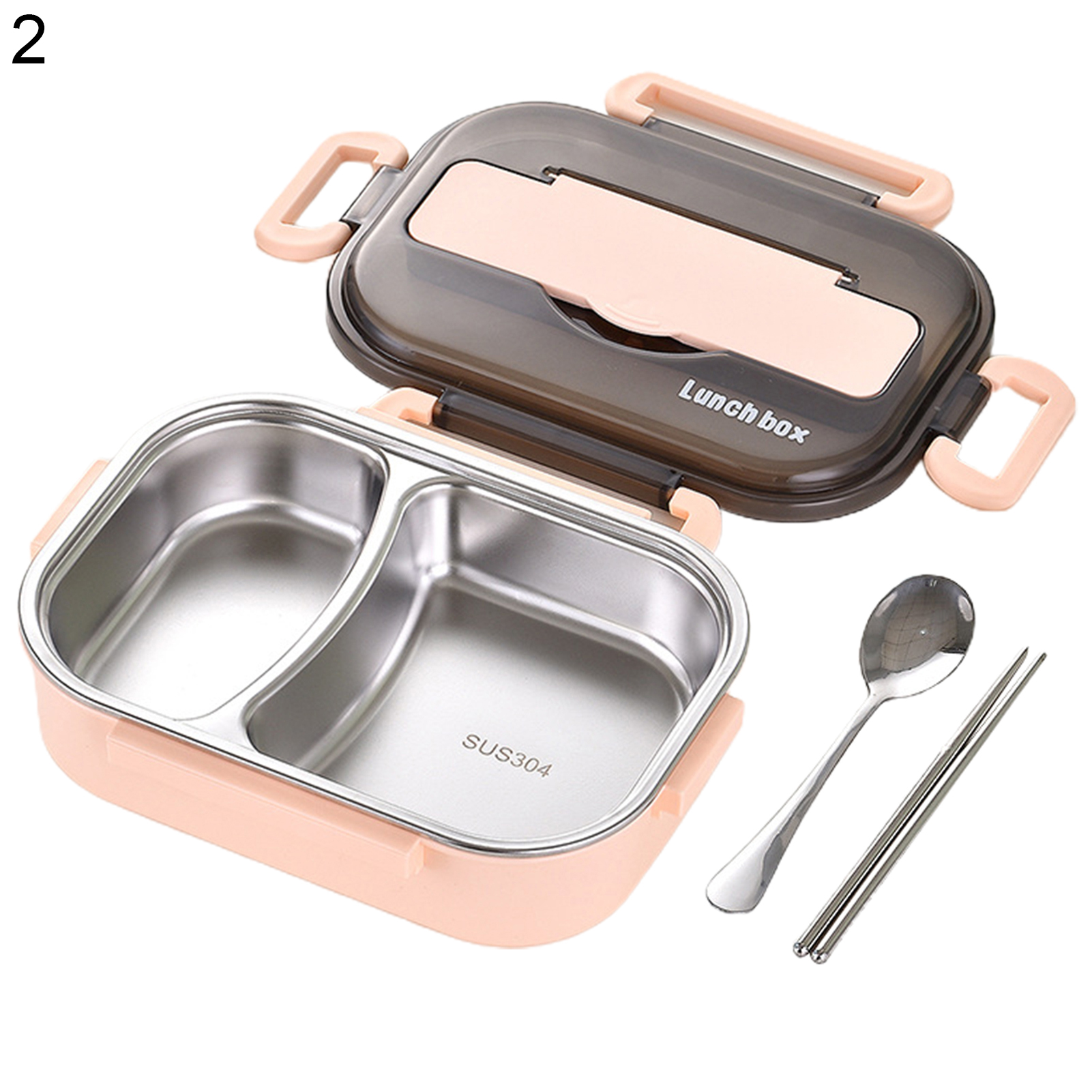 Naturegr LeakProof 1 Set Bento Box MultiGrids Design Portable