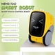 thumbnail image 3 of Robot inteligente parlante inteligente con expresión facial Grabación de voz Sensor táctil Control d Abody Amarillo, 3 of 7