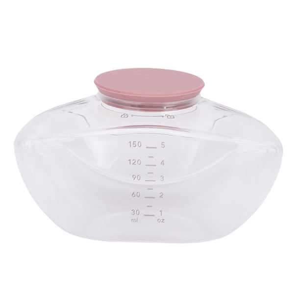 Accesorios Portátiles Para Extractores De Leche, Taza Recolectora De Leche, Válvula De Pico De Pato, Portátil, Fácil De Limpiar, 150 Ml, Reutilizable Para Reemplazo De Bombas