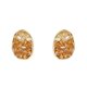 thumbnail image 1 of Pendientes de cristal color champán, pendientes ligeros para mujer, 1 of 6