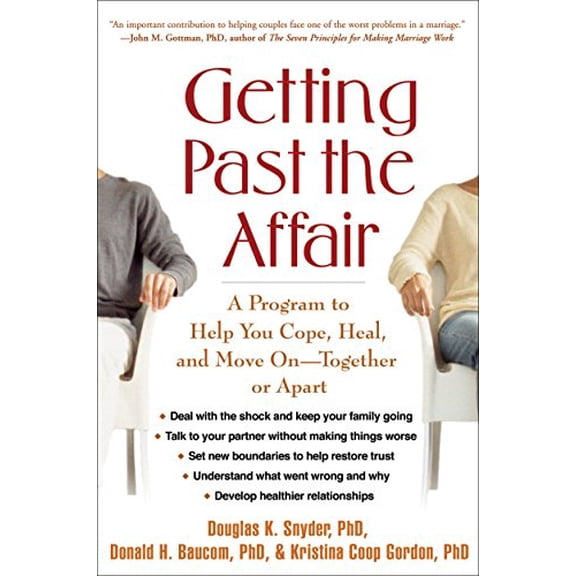 Pre-Owned Getting Past the Affair: A Program to Help You Cope, Heal, and Move on -- Together or Apart (Paperback) 157230801X 9781572308015