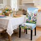 thumbnail image 1 of CaiYueKe Easter Bunny Chair Covers, Festive Dining Chair Decor for Holiday Party Spring Home Decorations, Washable Polyester Slipcovers for Kitchen Table Celebration Gathering, 1 of 7