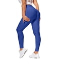 thumbnail image 5 of Women Scrunch Butt Lifting Workout Leggings Textured High Waist Anti Cellulite Yoga Pants, 5 of 6