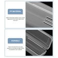 thumbnail image 2 of 4Pcs Portable Storage Transparent Drinking Straw Carrying Case for Teachers Students Office Workers, 2 of 8