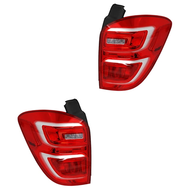 Par de Calaveras Equinox 2016 A 2017 Chevrolet C/Arnés TYC .