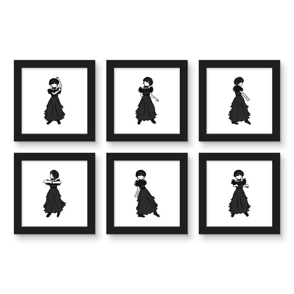 Gallery Pops Wednesday - The Wednesday Dance Wall Art Bundle (6-Pack)
