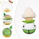 thumbnail image 4 of Adornos de peluche de gnomo navideño, 3 paquetes, juguete de peluche de Navidad con patas, adornos hechos a mano, decoración navideña de elfo de Papá Noel, Navidad, 4 of 5