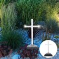 thumbnail image 4 of Cross Light Remembrance Gifts Landscape Light for Cemetery Decoration B, 4 of 8