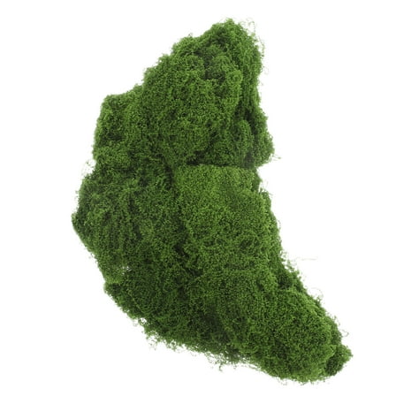 IBASETOY Realistic Moss Decor Faux Moss Green Nylon 1 Bag For Bonsai Enhancement