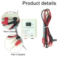 thumbnail image 3 of 800V Digital Capacitor Fast Discharger High Voltage Discharge Tool Show in blue, 3 of 7