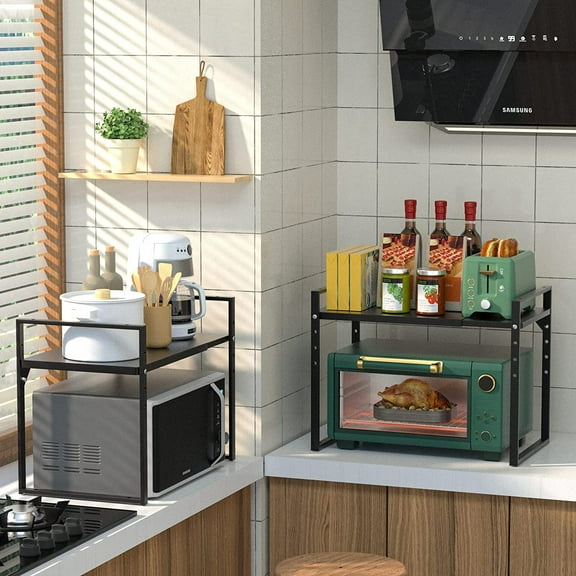 Kitchen Counter Organization Rack