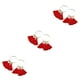 thumbnail image 5 of Jumpingount Pendientes de araña Bohemio Abanico Borla Oreja Cuelga Ornamento Aro Día de San Valentín para Playa Mujeres Niñas Boda Type1 NO1, 5 of 6
