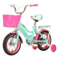 thumbnail image 1 of Bicicleta Entrenadora De Niños Aeiou Qk-08 Canastilla R12 Verde, 1 of 4