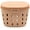 Tawny Brown, variant on In-ground worm compost bin for outdoor farms, 7-gallon BPA-free composting system, suitable for raised garden beds