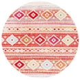thumbnail image 2 of SAFAVIEH Adirondack Betty Southwest Area Rug, Rust/Ivory, 6' x 6' Round, 2 of 10