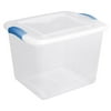 Sterilite 27 Qt Latch Box Blue Lapis, Se