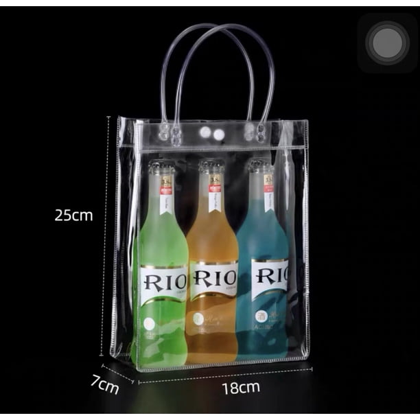 Bolsa de PVC, bolsa de regalo transparente, bolsa para ropa, bolsa de embalaje de regalo, bolsa de plástico, bolsa de compras, bolsa de cosméticos