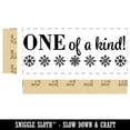 thumbnail image 2 of One of a Kind Snowflakes Teacher Student School Self-Inking Rubber Stamp Ink Stamper - Fuchsia Ink - Small 1-1/2 Inch, 2 of 7