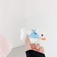 thumbnail image 5 of Super Cute Airpods 3rd Case, 3D Cartoon AirPods Silicone Protective Case with Airpods Accessories Finger Loop Strap (White Duck, AirPods 3), 5 of 13