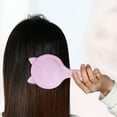 thumbnail image 5 of 1 Pc Women Cat's Ears Airbag Hair Comb for Straight Curly Thick Wet Hair Pink ABS TPR, 5 of 6