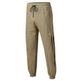 thumbnail image 4 of Vedolay Summer Trousers Pants for Men Work Stretch Multi-Pockets Cargo Pants Straight Sweatpants Fashion Mens Pants,Khaki XXL, 4 of 5