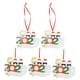 thumbnail image 5 of 5 uds muñeco de nieve de silicona colgante para árbol de Navidad DIY lindo adorno de Navidad decoración negro + negro, 5 of 14