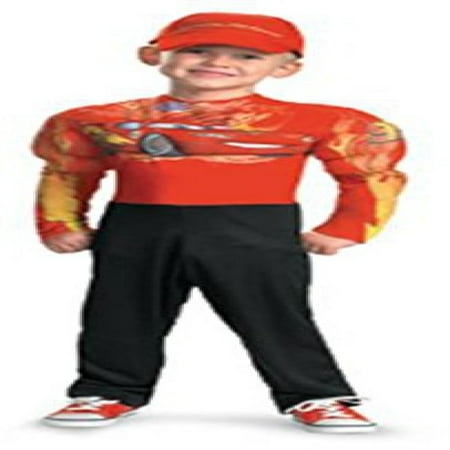 Lightning Mcqueen Classic Muscle Costume - Small (4-6)
