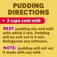 thumbnail image 6 of Jell-O Banana Cream Artificially Flavored Instant Pudding & Pie Filling Mix, Family Size, 5.1 oz. Box, 6 of 14