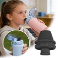 thumbnail image 2 of Botella térmica de acero inoxidable con tapa de silicona a prueba de fugas, ideal para actividades deportivas al aire libre, 2 of 5