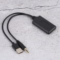 thumbnail image 4 of Cable de Audio auxiliar para coche, adaptador receptor Bluetooth inalámbrico, estéreo HIFI, música, 3,5mm/0,14 pulgadas, accesorios para automóvil Jadeshay A, 4 of 8