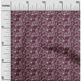 thumbnail image 2 of oneOone Cotton Poplin Twill Dark Magenta Fabric Abstract Craft Projects Decor Fabric Printed By The Yard 56 Inch Wide, 2 of 4
