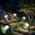 thumbnail image 6 of VOLIVO 4 Pack Solar Outdoor Lights, Waterproof Solar Spot Lights with 3 Modes, 64 LEDs, Dusk to Dawn Sensor, Decorative for Yard Patio Garden Walkway, White, 6 of 8