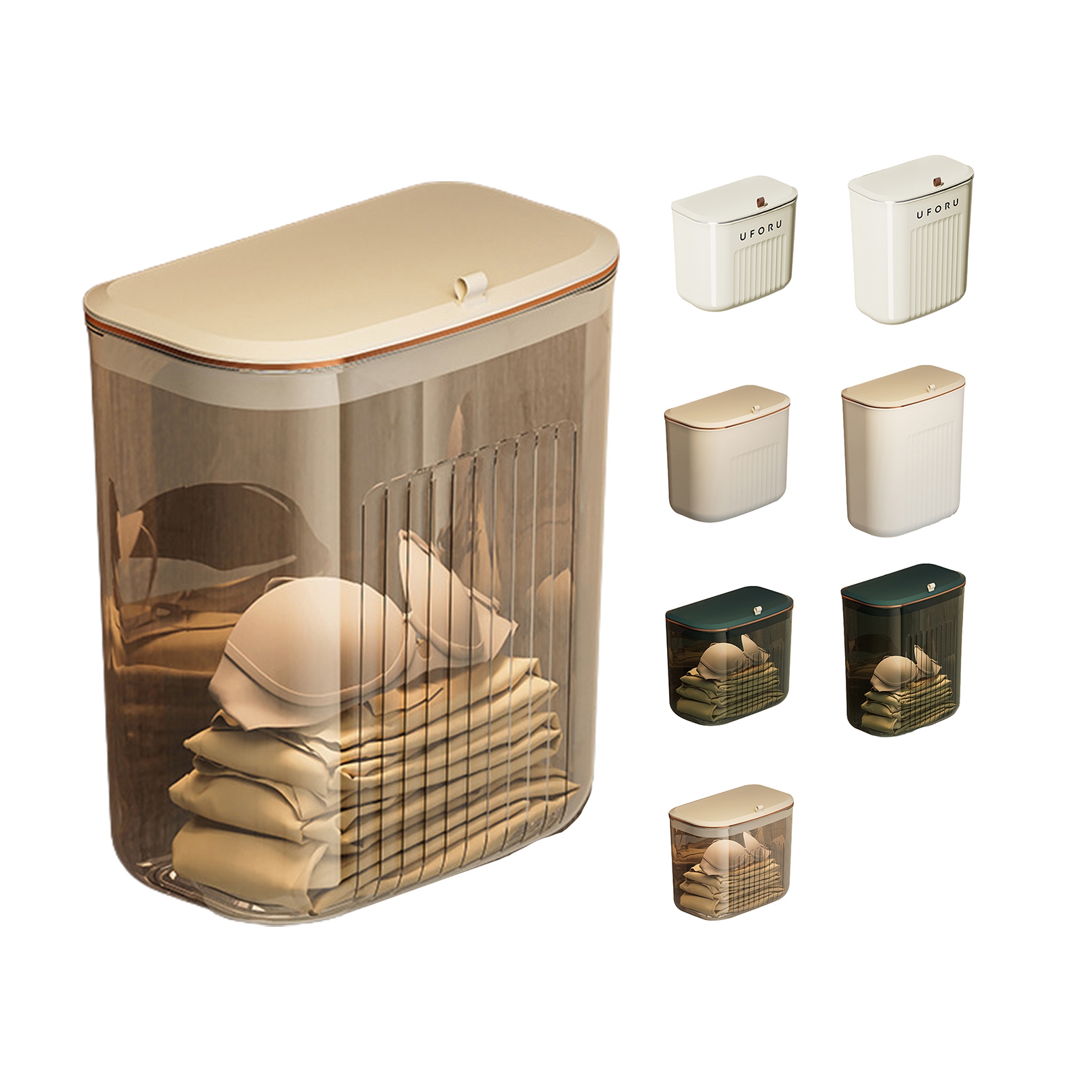 Zruodwans Hanging Trash Can Kitchen Garbage Can, WallMounted Compost