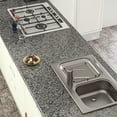 thumbnail image 6 of A-b-cil Dark Gray Terrazzo Contact Paper 78.8" X 16"Terrazzo Wallpaper for Bathroom Granite Countertop Peel and Stick Contact Paper for Desk Top Vinyl, 6 of 6