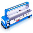 thumbnail image 3 of 1pc Creative Stationery Box, Metal Bus Stationery Box, Multi-layers Primary School Students Stationery Storage Box, Car Bus Pencil Case, Back To School Supplies, 3 of 4